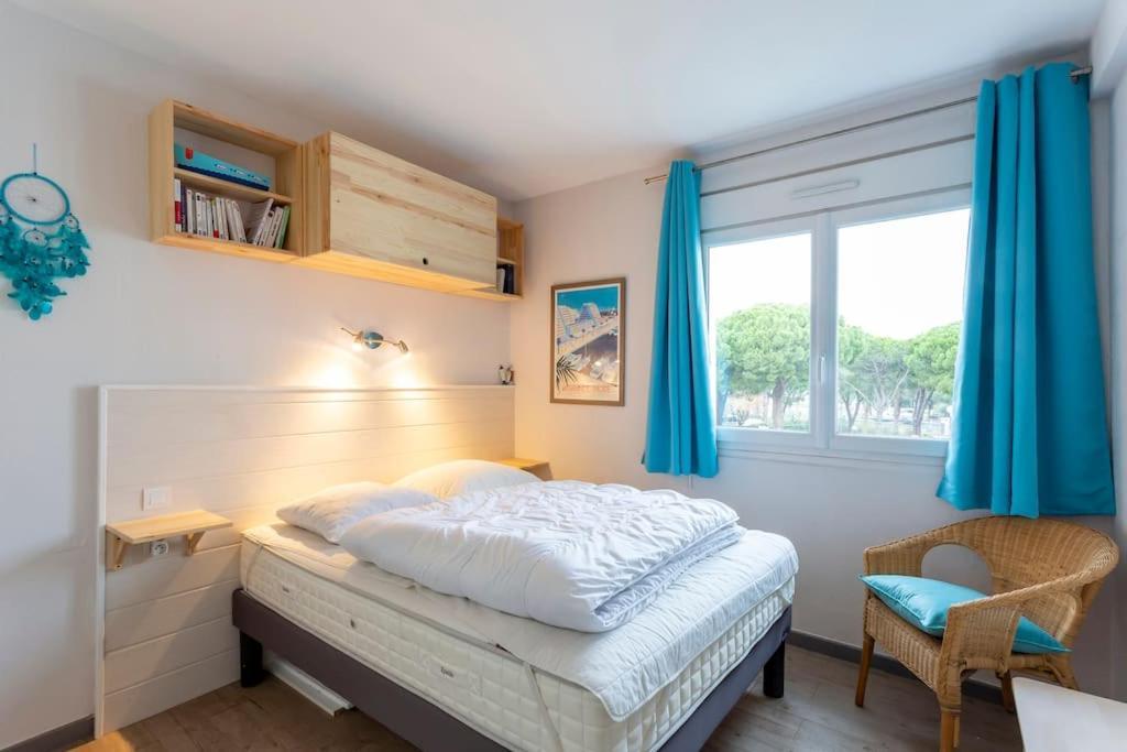 Chez Laurence - Elegant Appartement Climatise Avec Wifi Et Parking La Grande-Motte Eksteriør bilde